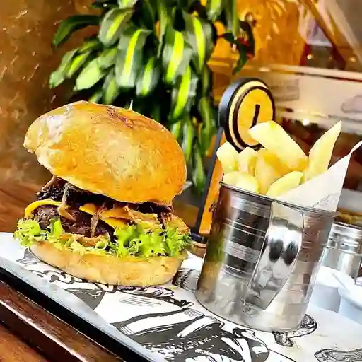 Combo Hamburguesa Mixta