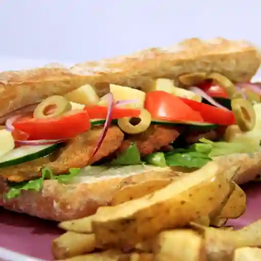 Sándwich de Falafel