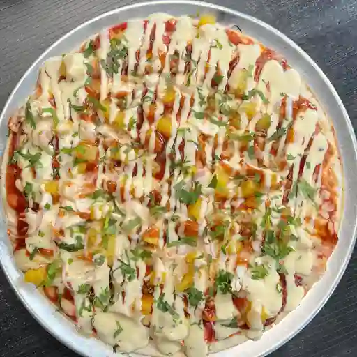 Pizza mediana pollo coreano