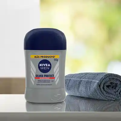 Nivea Men Desodorante en Barra Antibacterial Silver Protect 