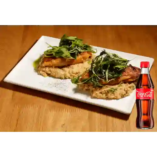 Combo Quinuoto de Pollo + Coca Cola Original 300ML