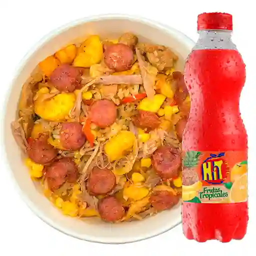 Combo arroz atollado + hit 500ml