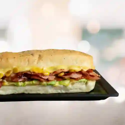 Sándwich de Costillas BBQ