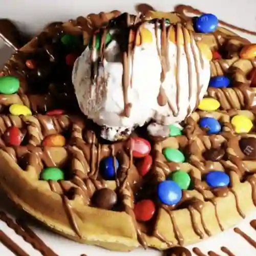 Waffle M&m's