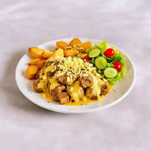 Solomo En Salsa De Queso