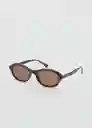 Gafas de Sol Dalia Chocolate Talla 99 Mujer Mango