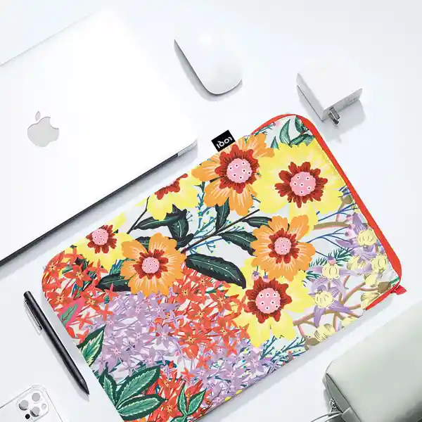 Loqi Funda Laptop Cover Thai Floral Recy