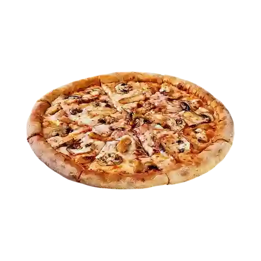 Pizza Pollo con Champiñones Pequeña