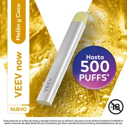 VEEV now Vape Melón y Coco 500 Puff