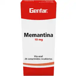 Genfar Memantina Antipsicótico (10 mg) Comprimidos Recubiertos