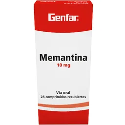 Genfar Memantina Antipsicótico (10 mg) Comprimidos Recubiertos