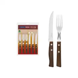 Tramontina Juego de Cubiertos Para Asado Madera