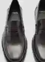 Zapatos Carol Gris Talla 42 Mujer Mango