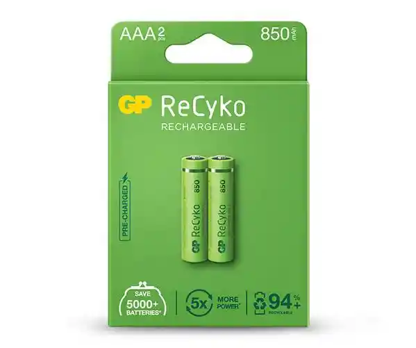 Gp Pila Batería Recargable AAA 850 Mah