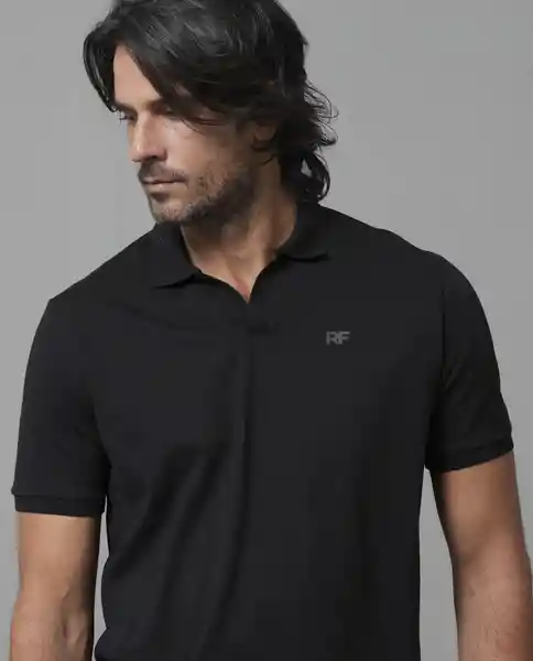 Camiseta Polo Hombre Negro Talla XXL 199G103_NEG194007 Rifle