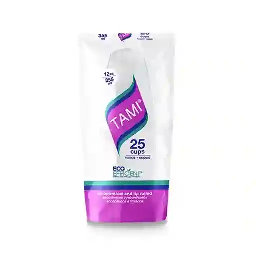 Tami Vaso Plástico Opal 12 oz