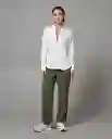 Pantalón Mujer Verde Talla 14 269G001_VER190309 Rifle