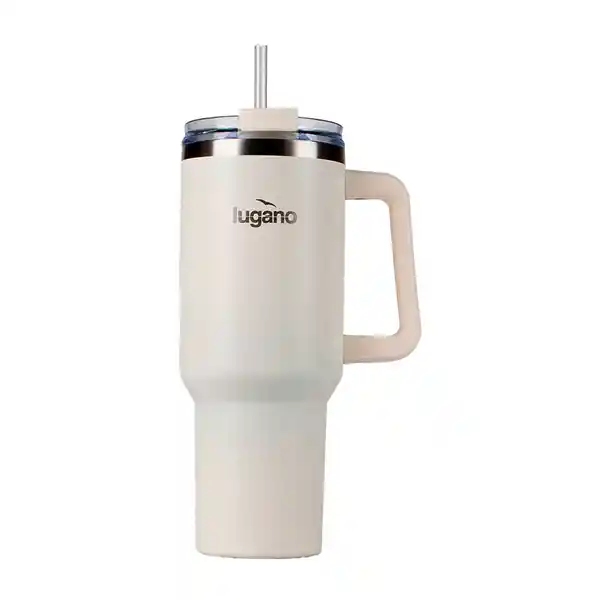 Lugano Vaso Blizzard Crema Acero Inoxidable 1200 mL Bv066-Qf18