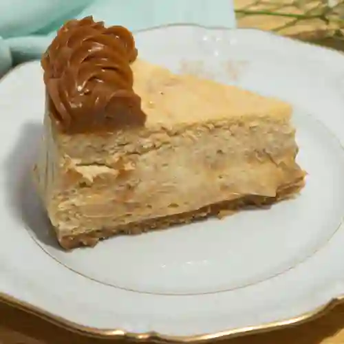Porción Cheesecake de Dulce de Leche