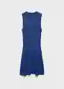 Vestido Albert Electrico Talla M Mujer Mango