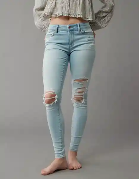 Jean Mujer Azul Talla: 8 REGULAR 5235957 American Eagle
