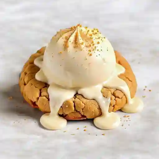 Galleta chips con helado