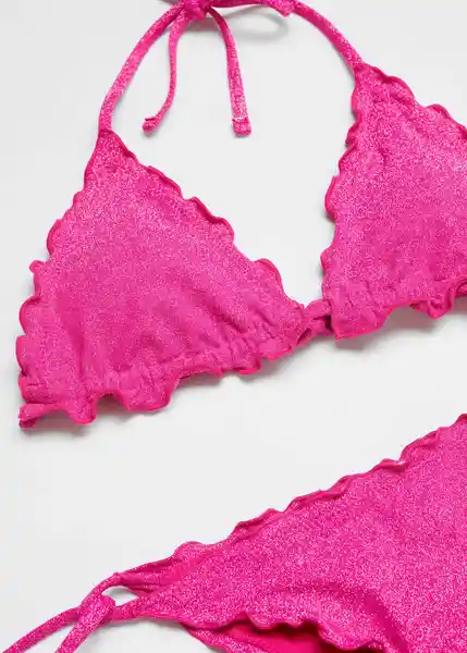 Bikini Glitter Fucsia Talla 19 Niñas Mango