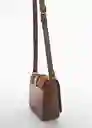 Bolso M Zaida Tabaco Talla 99 Mujer Mango