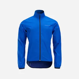 Triban Chaqueta Impermeable Ciclismo Azul Oscuro Talla L RC100