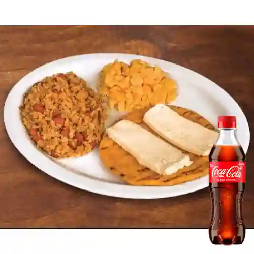 Combo Calentao con Huevos + Coca Cola Original 400 ml