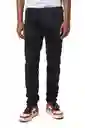 Diesel Jean Sleenker-X Para Hombre Negro Talla 36