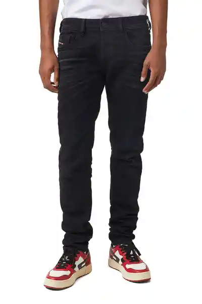 Diesel Jean Sleenker-X Para Hombre Negro Talla 36