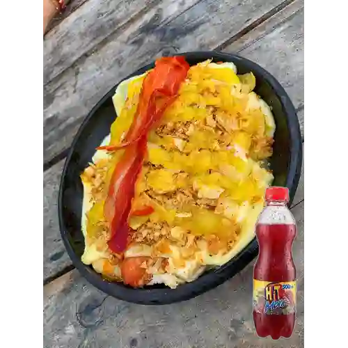 Combo Ranchero Al Reves + Jugo Hit Mora