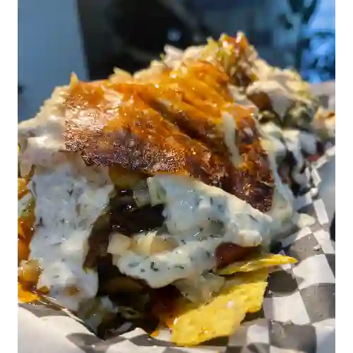 Salchipapa Mexicana
