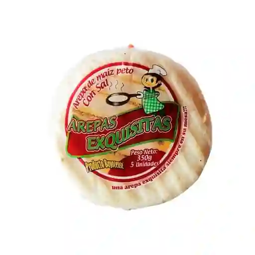 Arepas Exquisitas de Maíz Peto Con Sal