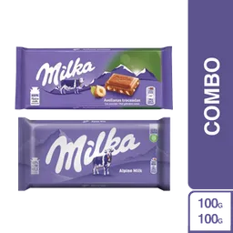 Combo Milka Avellana + Milka Original