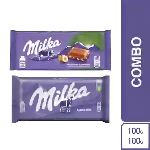 Combo Milka Avellana + Milka Original