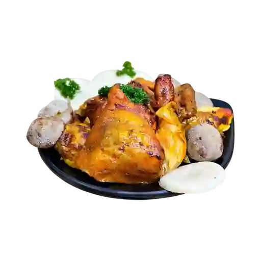 Pollo Asado Carbón O Frito