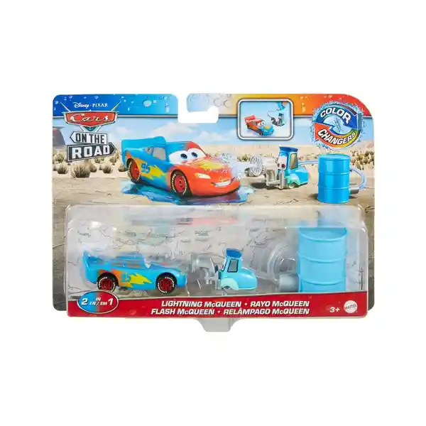 Disney Juguete Pixar Cars Color Changers Playset