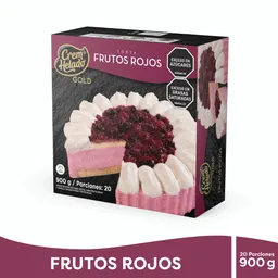 Crem Helado Gold Torta Frutos Rojos