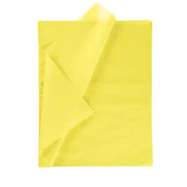 Papel Seda Amarillo X10 Uds