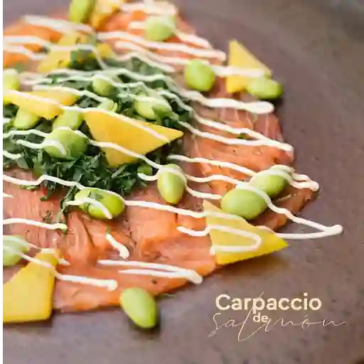 Carpaccio de salmon