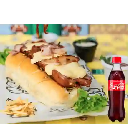 Combo Perro Italo Suizo +Cocacola Orig 400ml