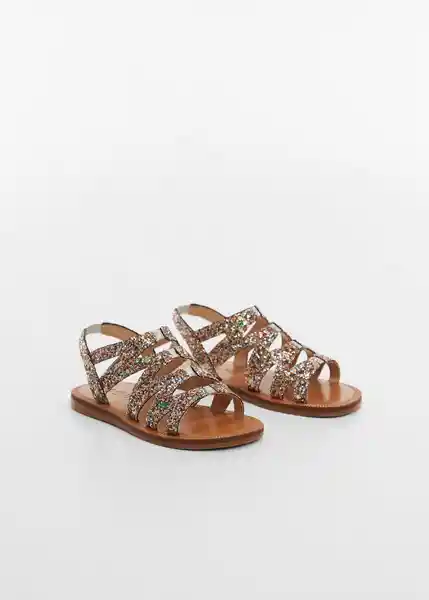 Sandalias Demeb Rosa Talla 28 Niñas Mango