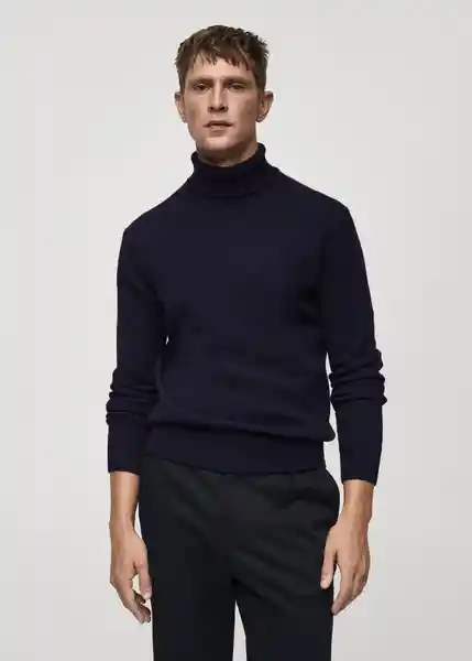 Jersey Lotust Navy Talla XL Hombre Mango