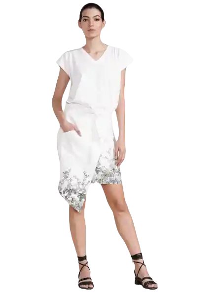 Camiseta Manga Corta Ivory Talla XL