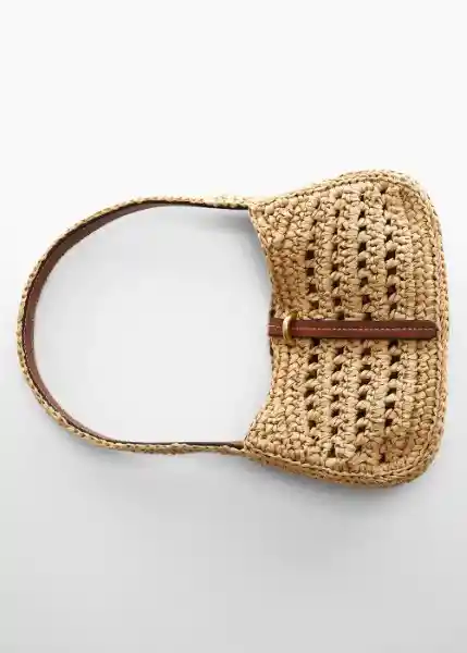 Bolso I Malta Cuero Talla 99 Mujer Mango