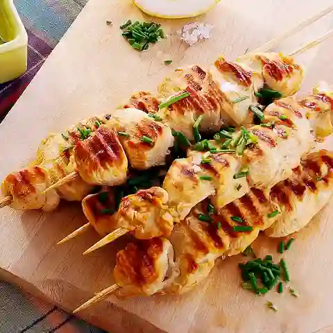 Pincho de Pollo a Las Finas Hierbas