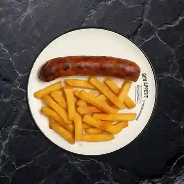 Chorizo con Papas Fritas