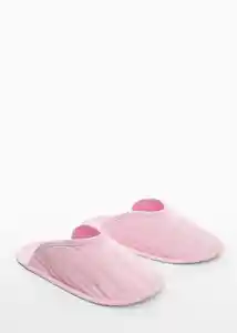 Zapatillas Fero Rosa Talla M Mujer Mango